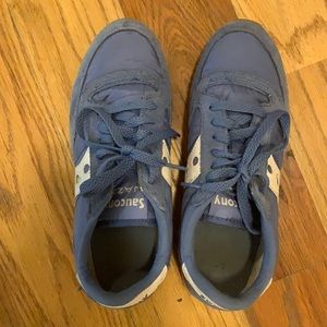 Beautiful saucony jazz blue shoes